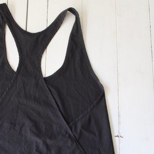 Black Lightweight Racer Back Running Tank, GAP